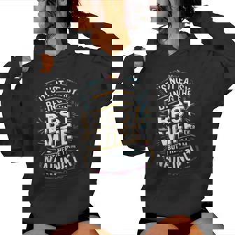 It's Not Easy Being The Best Wife Ever But Here I Am Women Hoodie - Thegiftio