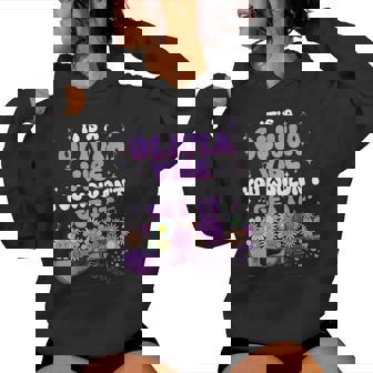 It's A Olivia Vibe You Wouldn't Get It Groovy Women Hoodie | Mazezy