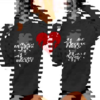J'aime Mont-De-Marsan France S Coeur Sweat à capuche femme - Cadeauxyz