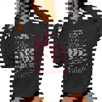 Julio 1955 Cool Regalo Cumpleaños 70 Años Para Es Sudadera con capucha para mujer - Regaloses