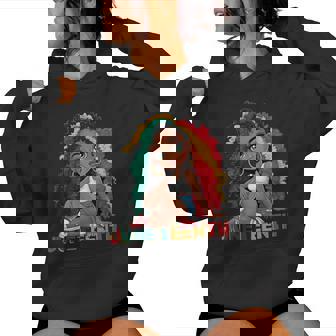 Junenth 1865 Junenth Black Queen Junenth Women Women Hoodie - Monsterry