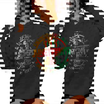Junenth African American Freedom Black History Men Women Hoodie - Monsterry
