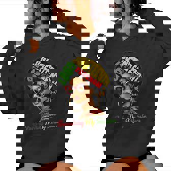 Junenth Black Remembering My Ancestors Women Hoodie - Thegiftio