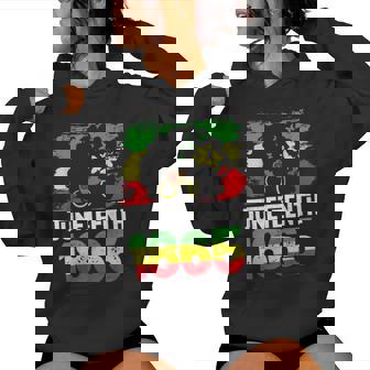 Junenth Is My Independence Day Black Black Pride Women Hoodie | Mazezy