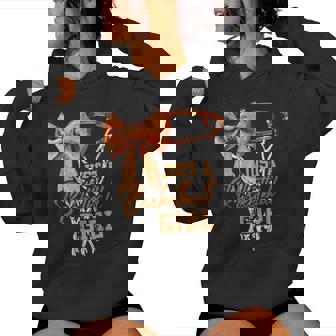 Just A Basketball Girl キュート コケット リボン バスケットボール選手 ガールズ レディースパーカー - Kawaiitshirt