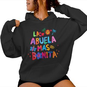 La Abuela Más Bonita Mom Cute Grandma Mother's Day For Youth Women Hoodie - Thegiftio UK
