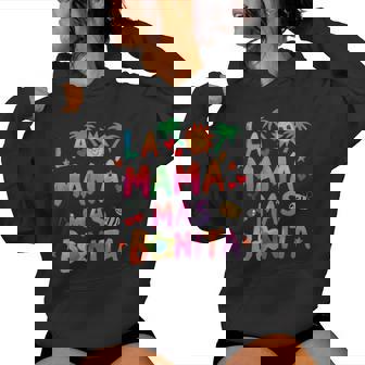 La Mama Mas Bonita The Best Mom In The World Women Hoodie - Thegiftio UK