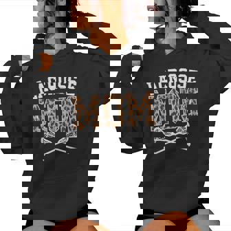 Lacrosse Mom Proud Family Player Leopard Women Hoodie - Monsterry