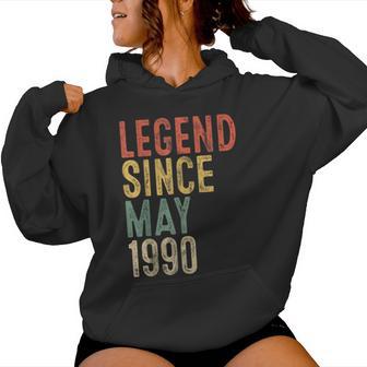 Legend 1990 35Th Birthday For 35 Year Old Women Hoodie - Thegiftio UK