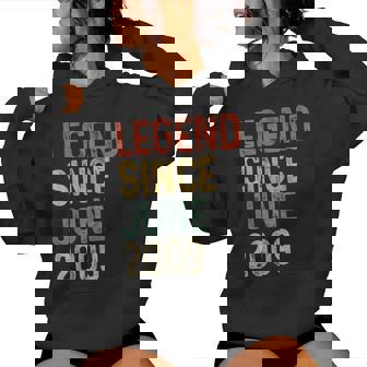 Legend 2009 16Th Birthday For 16 Year Old Women Hoodie - Thegiftio UK