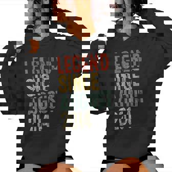 Legend 2014 11Th Birthday For Boy Girl 11 Year Old Women Hoodie | Mazezy