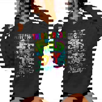 Let The Games Begin 3Rd Third Grade Field Day 2025 Teacher Women Hoodie - Thegiftio UK
