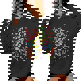 Let's Fiesta Cinco De Mayo Mexican Party Guitar Womens Women Hoodie - Thegiftio