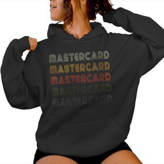 Love Heart Mastercard Grunge Vintage Style Black Women Hoodie - Thegiftio UK