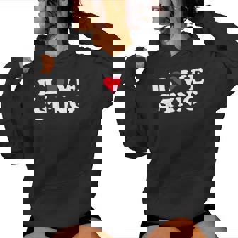 I Loveting Matching Girlfriend & Nome Della Puntura Del Fidanzato Felpa con cappuccio da donna - Novitaregali