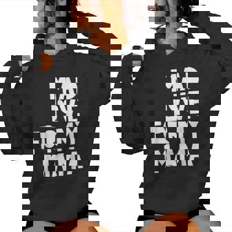 Mad Love For My Mama Colorful Mother's Day Women Hoodie - Thegiftio