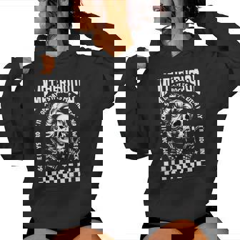 Mama Mom Life Motherhood Skull Some Days I Rock It Women Hoodie - Monsterry