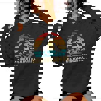 Mamansaurus Dinosaure Mamanintage Retro Sweat à capuche femme - Cadeauxyz