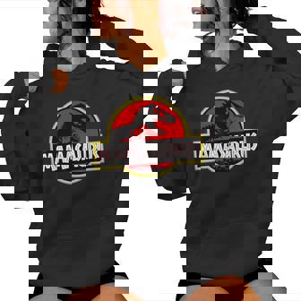 Mamasaurus Retrointage Divertido Sudadera con capucha para mujer - Regaloses