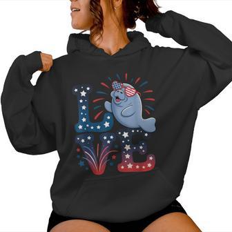 Mana Love 4Th Of July Mana Fireworks Sunglasses Women Women Hoodie - Thegiftio UK