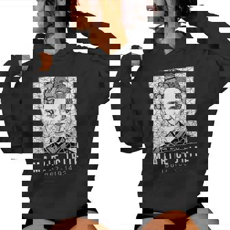 Marie Curie Historia Femenina Para Sudadera con capucha para mujer - Regaloses