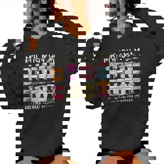 Math Is My Jam And Im Here To Spread It Math Teacher Women Hoodie | Mazezy