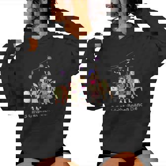 Maui Mon Hawaii Trendyお盆 3人の女の子 レディースパーカー - Kawaiitshirt