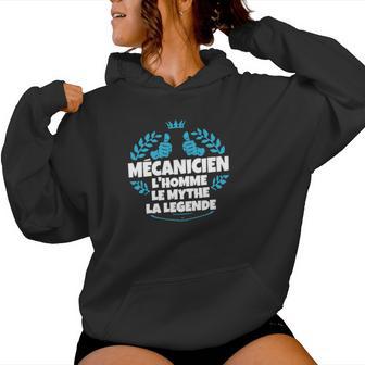 Mécanicien Homme Mythe Legende Sweat à capuche femme - Cadeauxyz