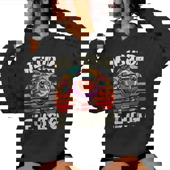 Meuda El Higo Amante Del Gym Deporte Humor Feminista In Mangas Sudadera con capucha para mujer - Regaloses