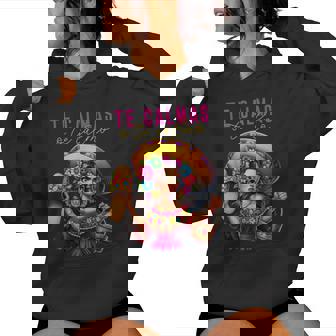 Mexican Spanish Mom Te Calmas O Te Calmo Happy Women Hoodie | Mazezy