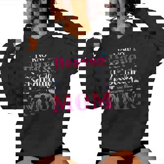 Missing Mom In Heaven Angel Memorial Day Mother Day Women Women Hoodie | Mazezy