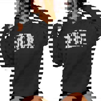 Mom Classic Bold Font Mommy Birthday Women Hoodie - Monsterry