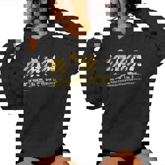 Mom Dad Construction Birthday Mama Excavator Digger Tractor Women Hoodie - Thegiftio UK