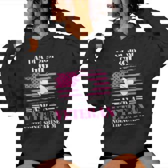 I Am A Mom Gigi And A Veteran Nothing Scares Me Mother's Day Women Hoodie - Monsterry