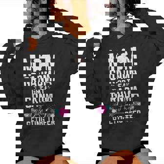 Mom Grandma Great-Grandma Mother’S Day Grandma Women Hoodie | Mazezy