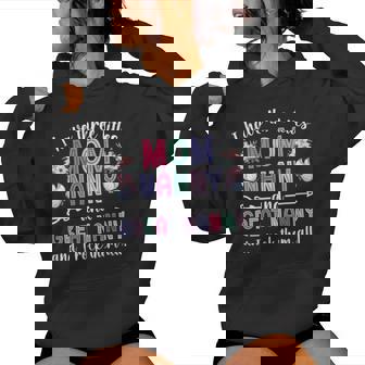 Mom Nanny And Great Nanny Appreciation Great Nanny Women Hoodie | Mazezy