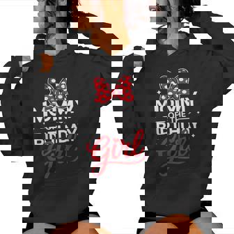Mommy Of The Birthday Girl Cute Pink Family Matching Party Women Hoodie - Monsterry