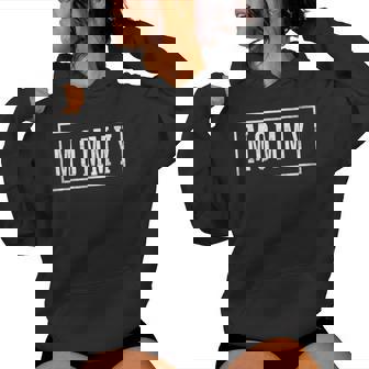 Mommy Sleek Framed Mother's Day Mommy Women Hoodie | Mazezy