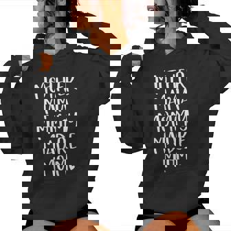 Mother Mama Mommy Madre Mom Mommy Women Hoodie - Monsterry