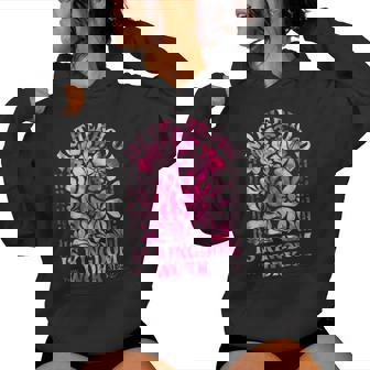 Motherhood Is Kingdom Work Christian Mom Pink Tie Dye Style Women Hoodie - Monsterry