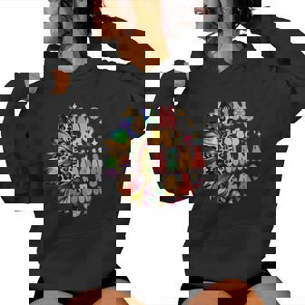In My Nana Era Leopard Sunflower Tie Dye Floral Mother's Day Women Hoodie - Monsterry