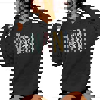 Nani Life Nani Grandma Boho Nani Grandmother Women Hoodie - Monsterry