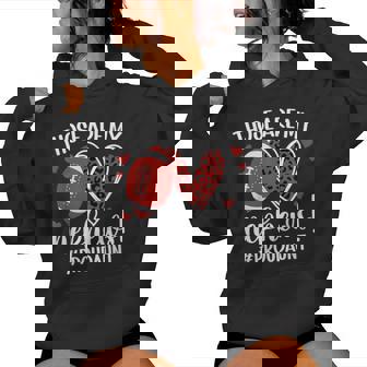 Those Are My Nephews Football Aunt Of A Football Player Aunt Women Hoodie | Mazezy