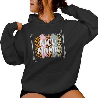 Nicu Mama Awareness Month Preemie Baby Mom Life Women Hoodie - Thegiftio UK
