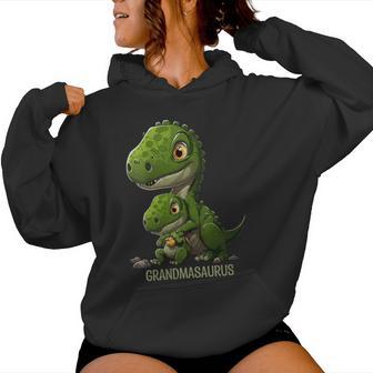 Omasaurus Granny Mother's Day Dinosaur Grandmom Women Hoodie - Thegiftio UK