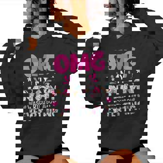 Omg My Mom Was Right About Everything Mother's Day Women Hoodie - Thegiftio