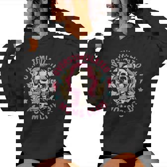 Overstimulated Moms Club Neurodivergent Mom Mental Health Women Hoodie - Thegiftio UK