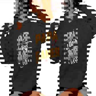 Papa Le Jour Gamer La Nuit T Shirt Geek Sweat à capuche femme - Cadeauxyz