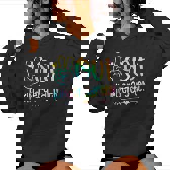 Peace Out Kindergarten Tie Dye Last Day Of School Teacher Women Hoodie - Thegiftio