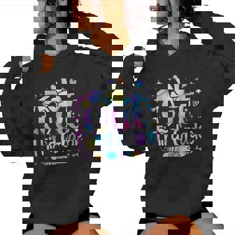 Peace Out Third Grade Cute Tie Dye Last Day Of 3Rd Grade Women Hoodie | Mazezy